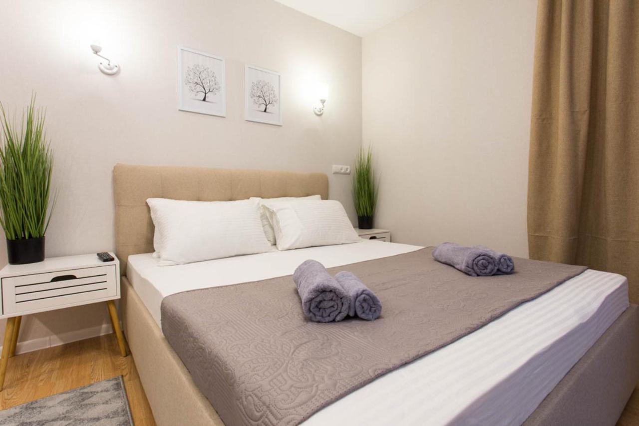 Apartment In The City Center - Gimnasiyna Naberezhna 24A-1 Jarkov Exterior foto